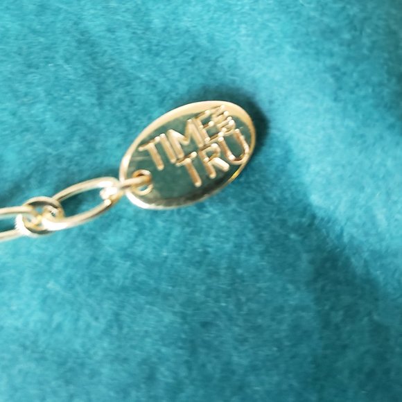 2/10$ 2 strands necklace gold tone and red - Picture 3 of 3